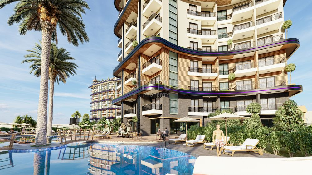 A grandiose project with excellent layouts and location in Mahmutlar! Apartments from 53 to 171 m2. фото 11