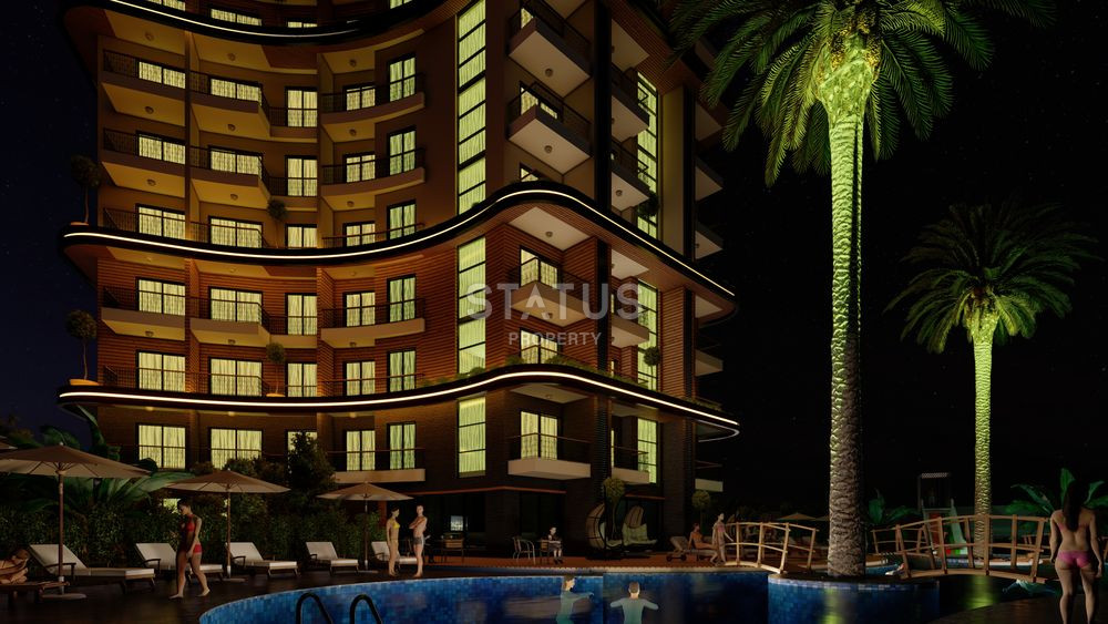 A grandiose project with excellent layouts and location in Mahmutlar! Apartments from 53 to 171 m2. фото 14