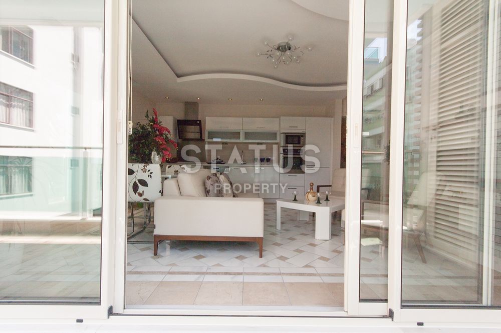 Отличные апартаменты на первой береговой линии в центре Аланьи на пляже Клеопатра фото 20