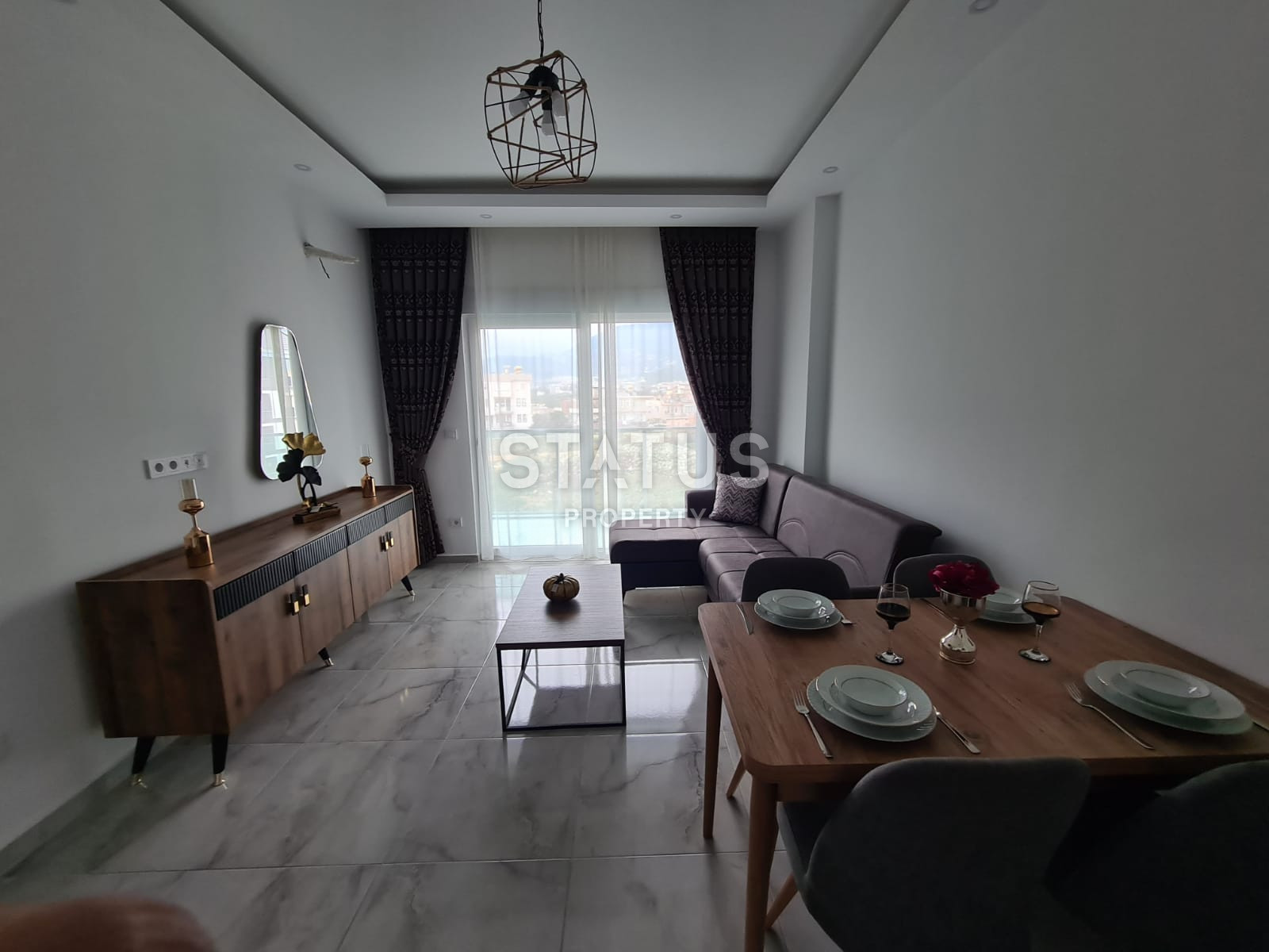 Двухкомнатная квартира с мебелью в новом комплексе в районе Оба, 60м2 фото 6