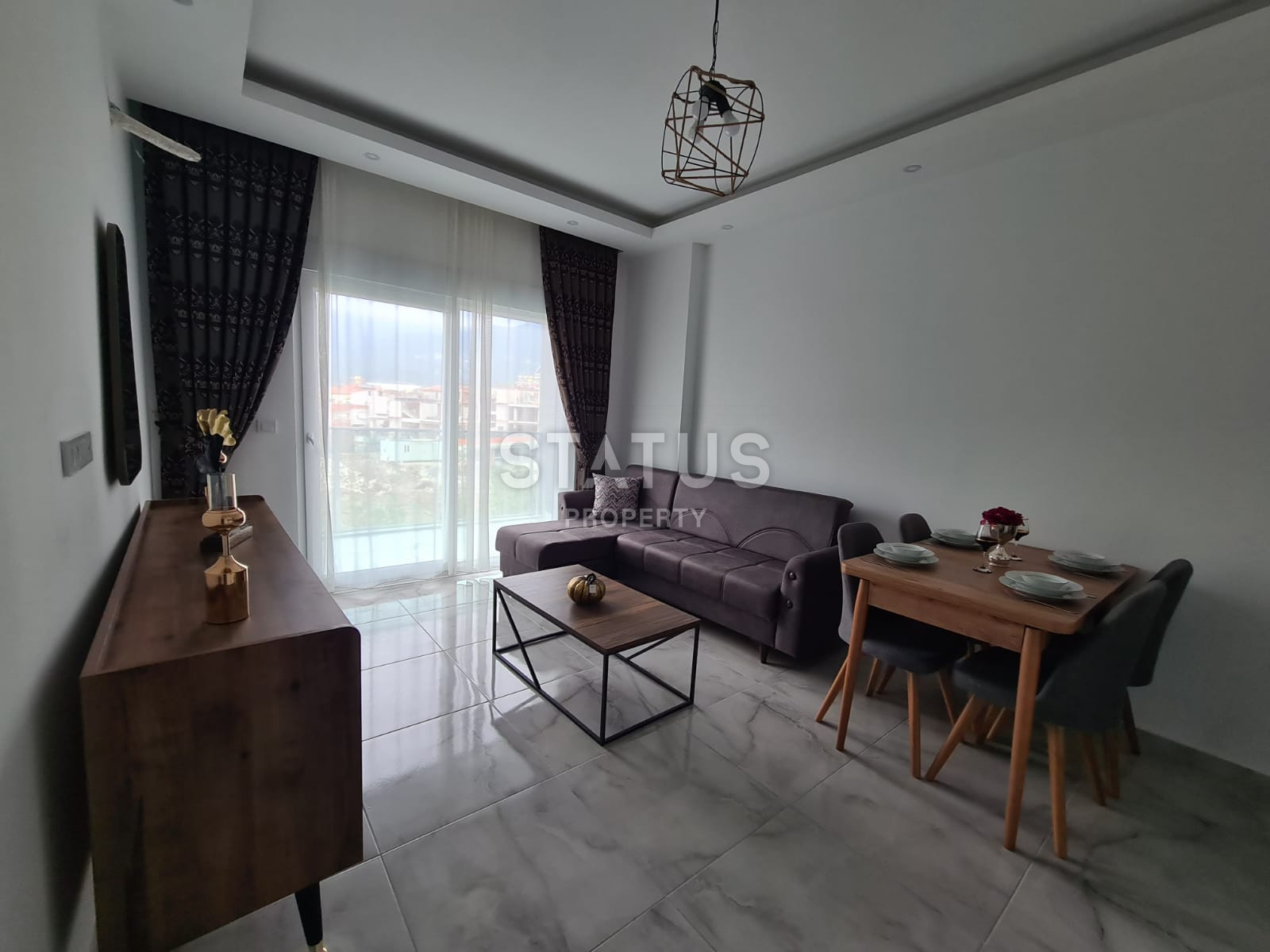 Двухкомнатная квартира с мебелью в новом комплексе в районе Оба, 60м2 фото 8