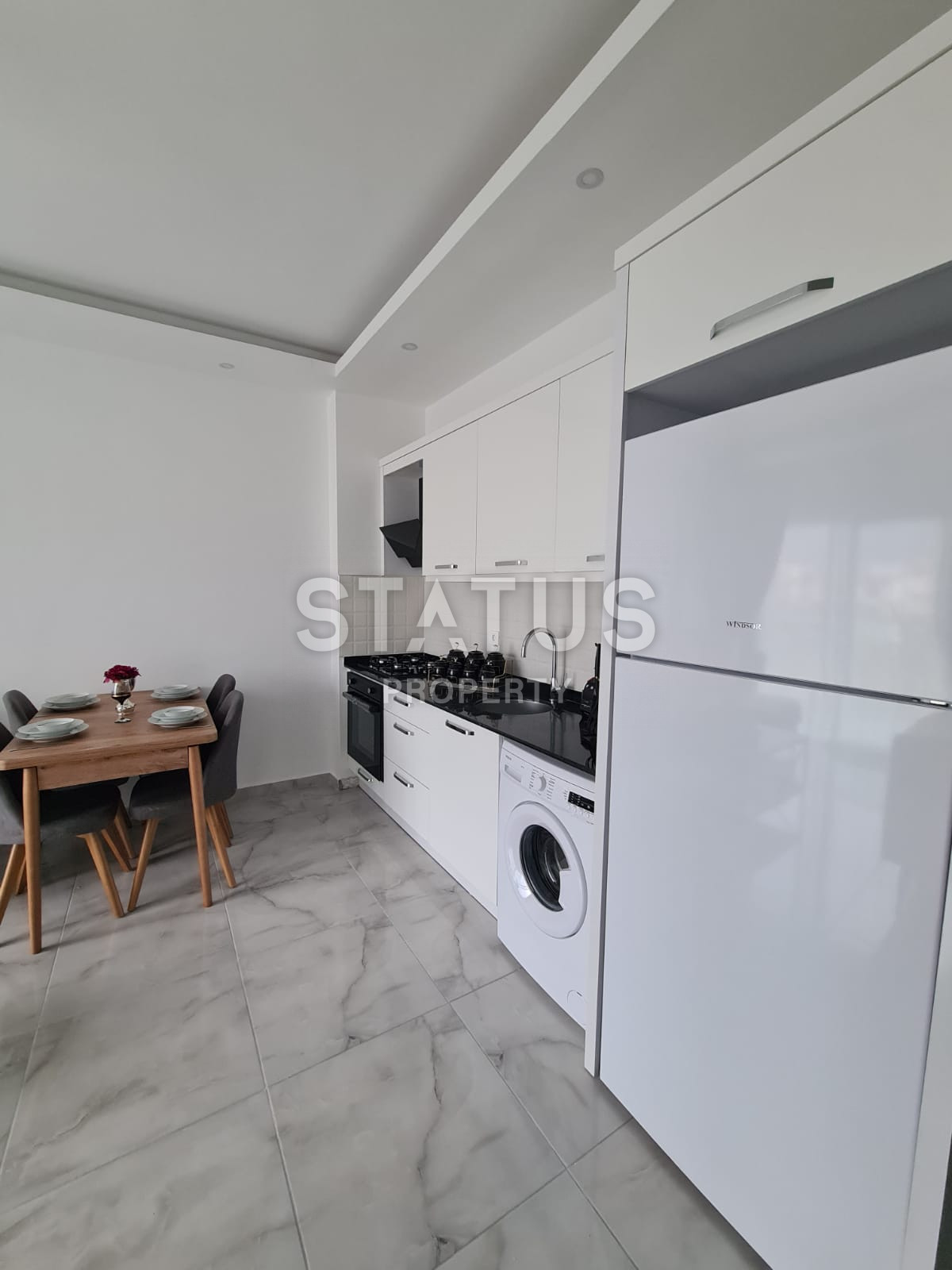 Двухкомнатная квартира с мебелью в новом комплексе в районе Оба, 60м2 фото 9