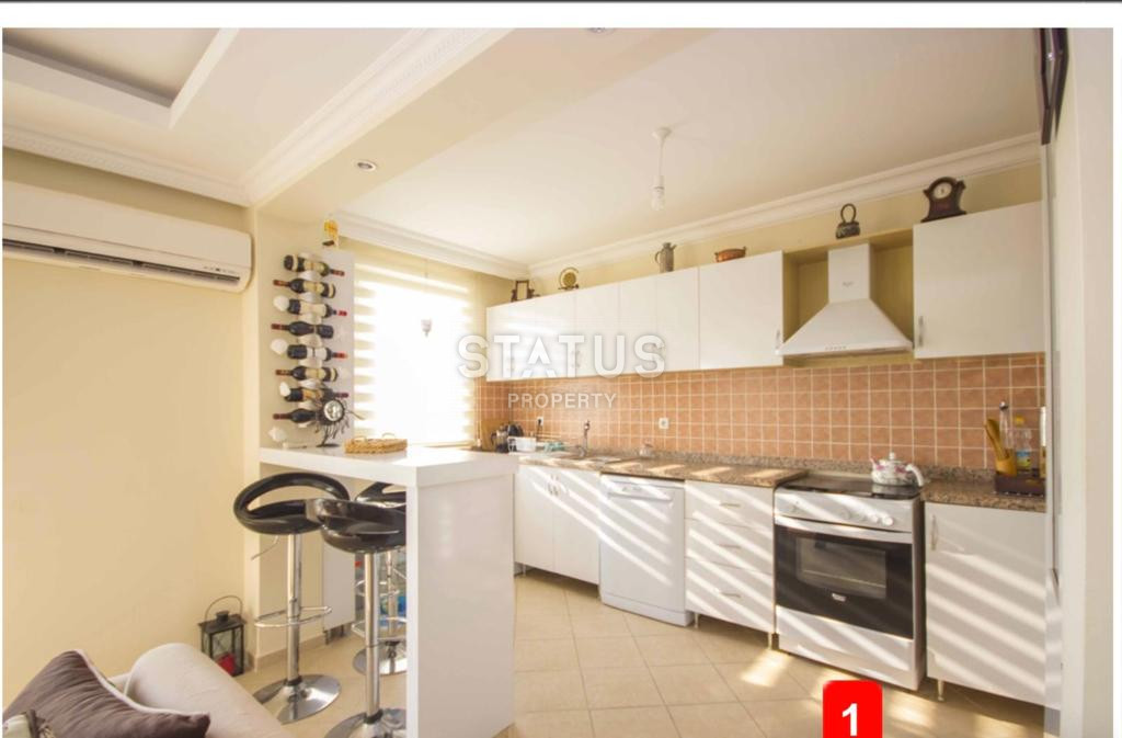 Apartment 2+1 in Mahmutlar with a view of the sea and the fortress, affordable price! фото 5