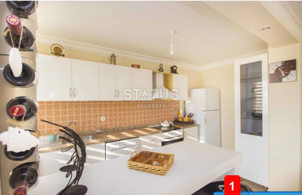 Apartment 2+1 in Mahmutlar with a view of the sea and the fortress, affordable price! фото 14