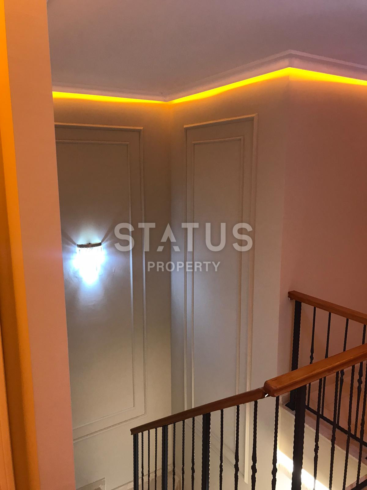 Двухуровневая квартира с видом на море в Авсалларе, личная сауна, 260м2 фото 7