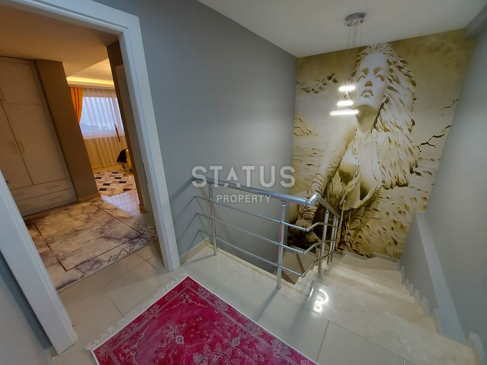 Просторный дуплекс 3+1 с мебелью в Махмутларе, 160 м2. фото 12