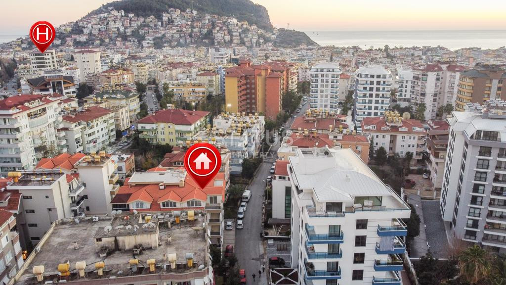 Duplex spacious apartments 3+1 in the center of Alanya, 160 m2. фото 6