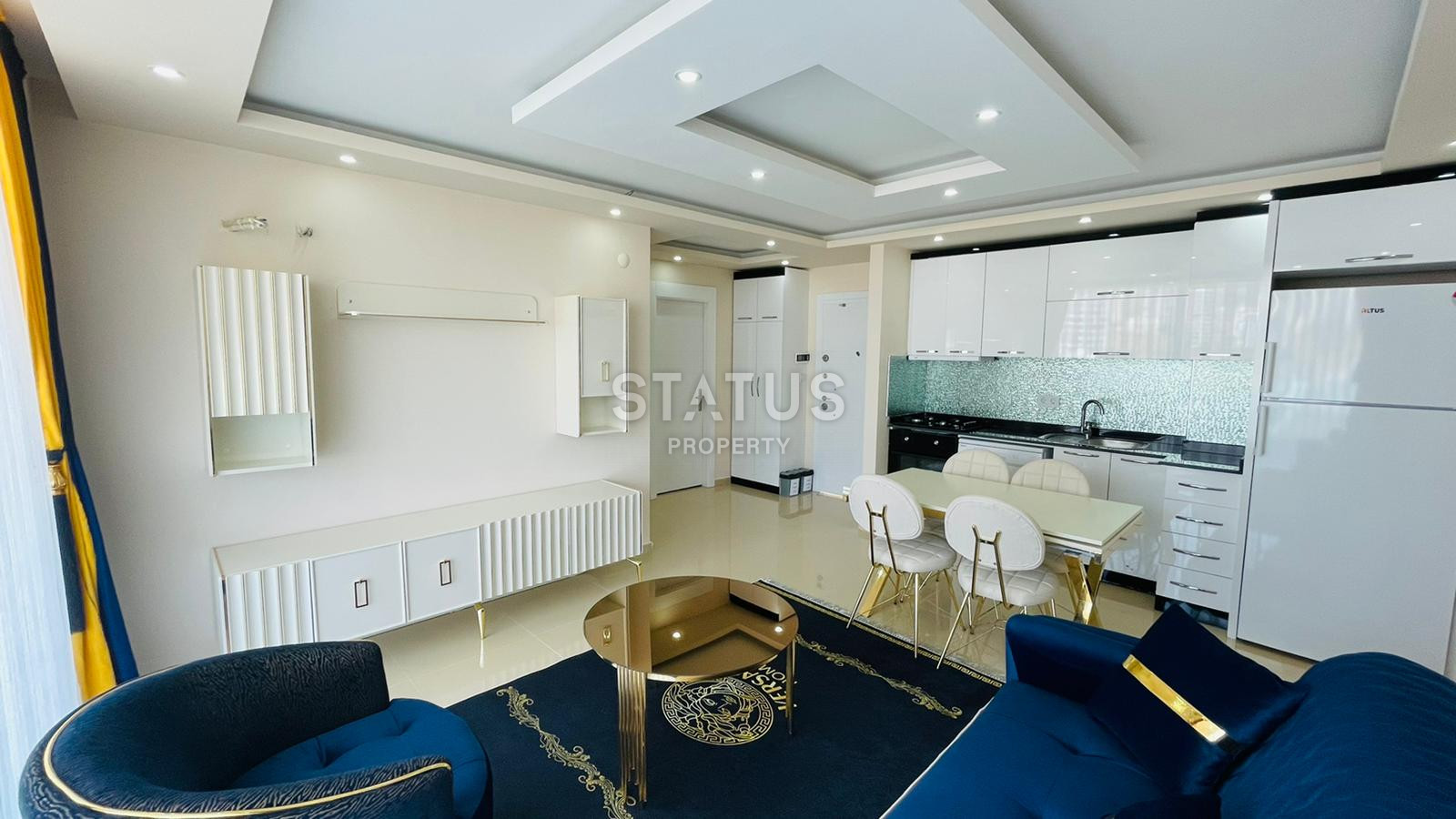 Апартаменты 1+1 с видом на горы в Махмутларе, 60м2 фото 3