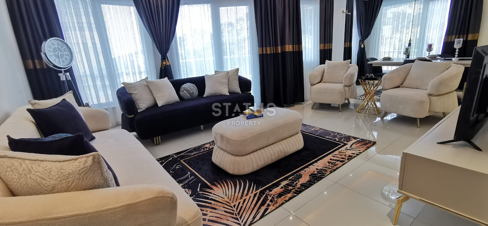 Дуплекс  2+1 в районе Клеопатра, 125 м2 фото 2