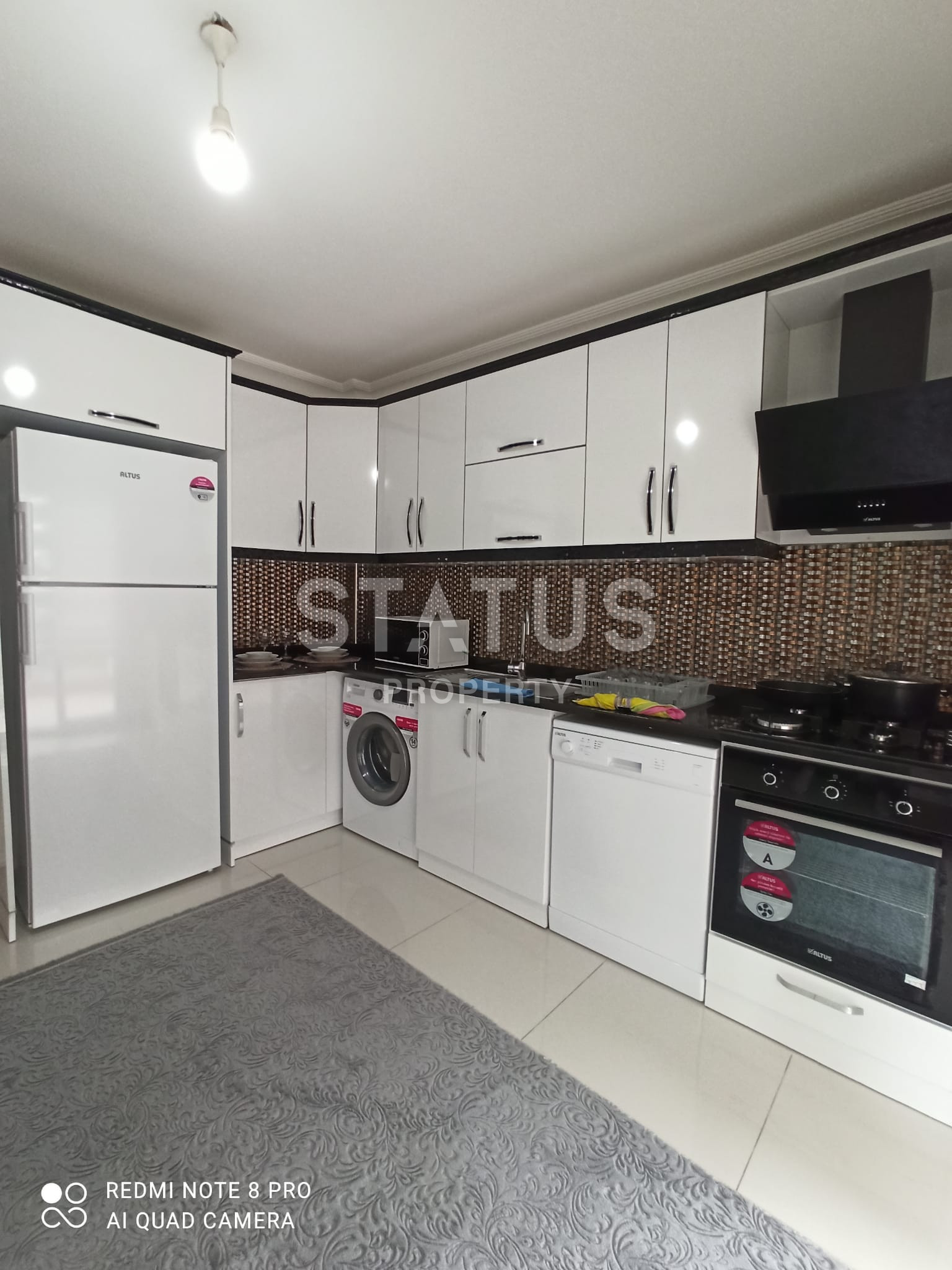 Меблированные апартаменты 3+1 в 200 м до моря, 200 м2 фото 13