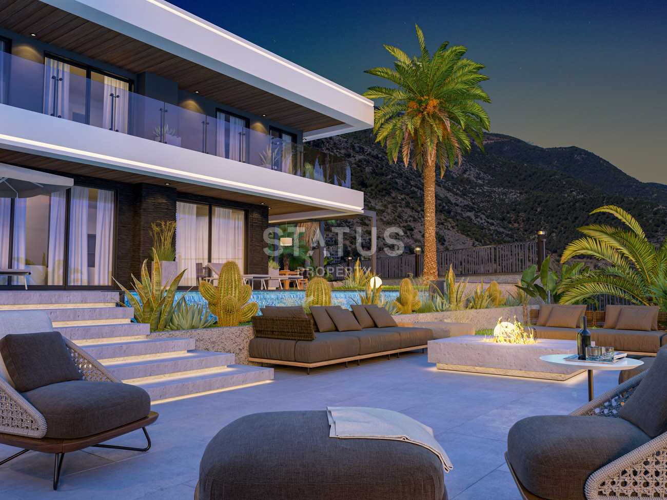 Роскошные Виллы класса люкс с возможностью получить турецкое гражданство. 270м2-424м2 фото 31