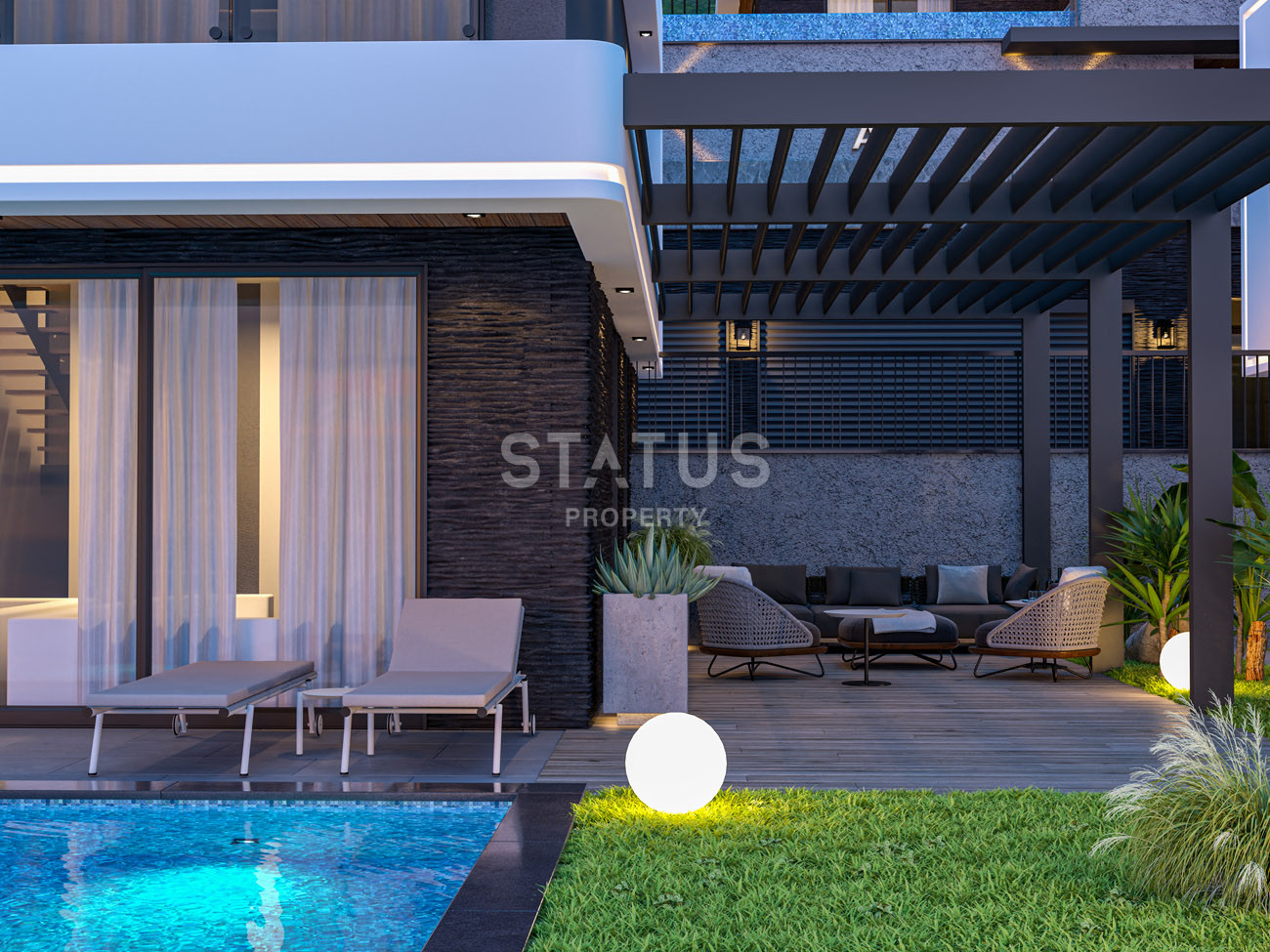 Роскошные Виллы класса люкс с возможностью получить турецкое гражданство. 270м2-424м2 фото 32