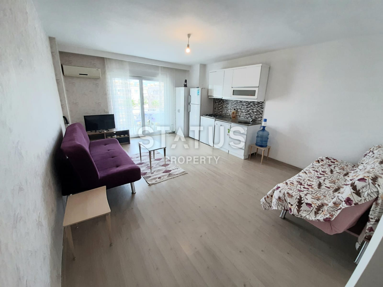 Меблированная квартира-студия на побережье Средиземного моря в Махмутларе, 40 м2. фото 3