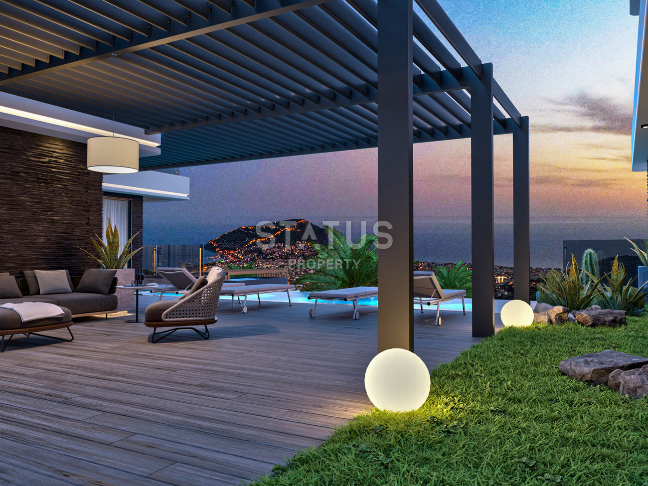 Роскошные Виллы класса люкс с возможностью получить турецкое гражданство. 270м2-424м2 фото 36