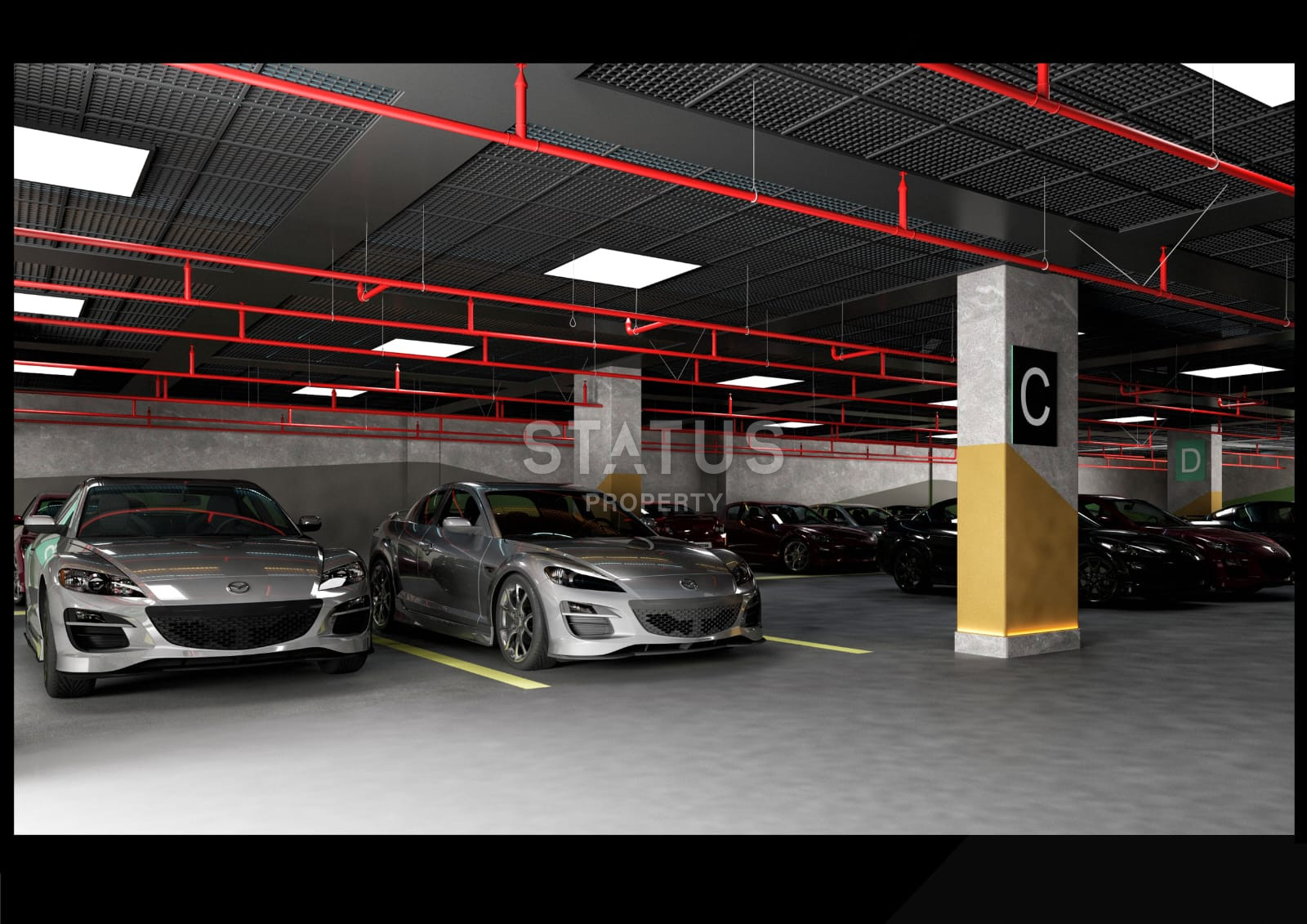 Новая  квартира 1+1 в комплексе премиум класса р-он Махмутлар. 56м2 фото 4