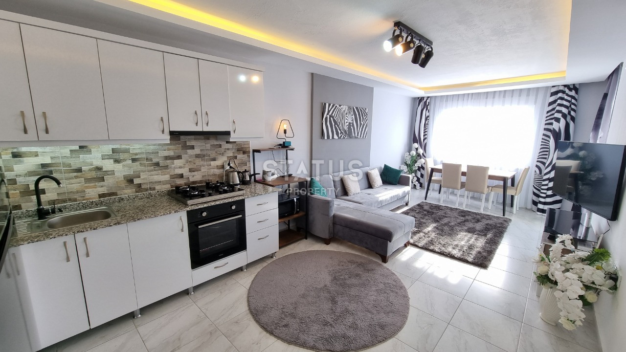 Cozy apartment 2+1 with a view of the sea and mountains of the Mahmutlar region. 100m2 фото 4