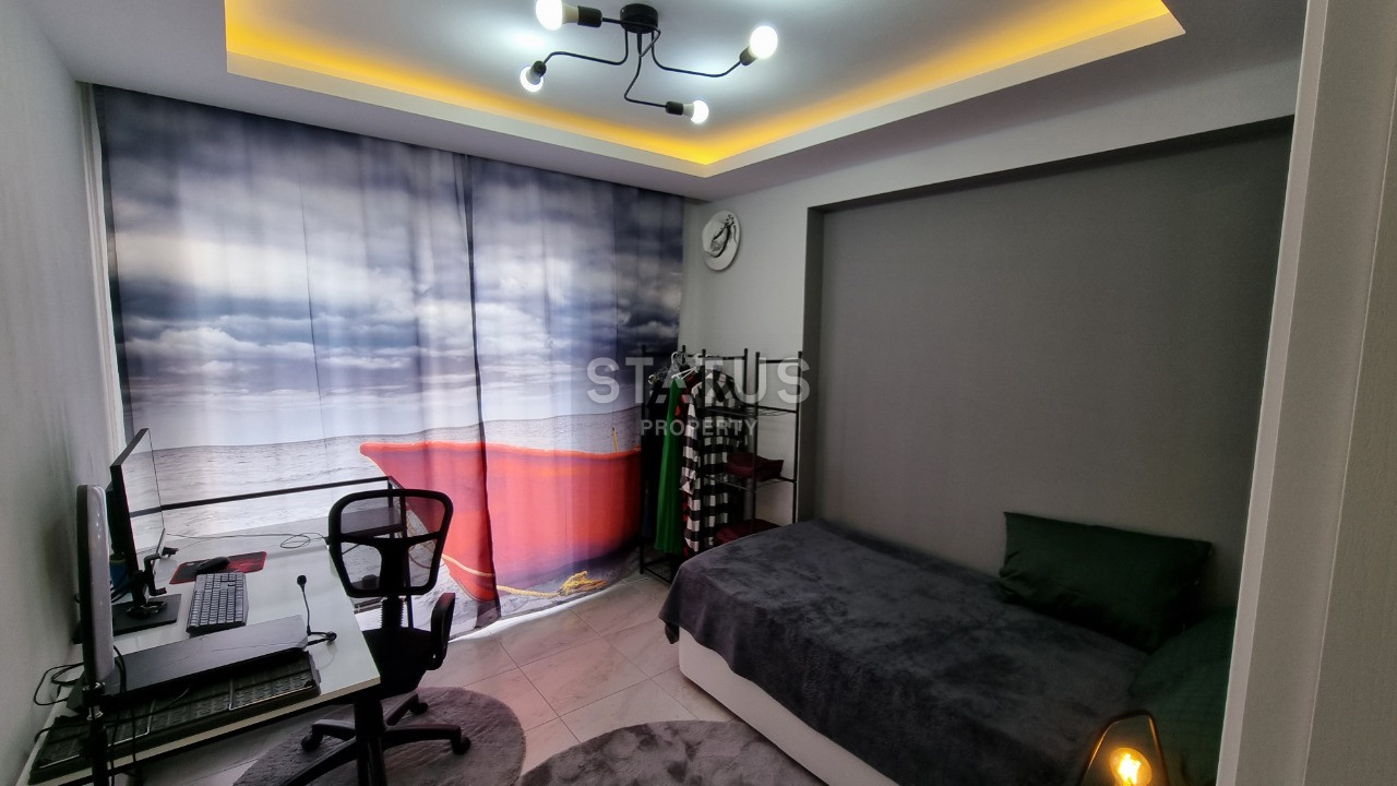 Cozy apartment 2+1 with a view of the sea and mountains of the Mahmutlar region. 100m2 фото 7