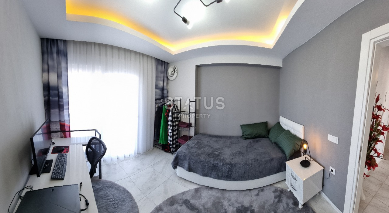 Cozy apartment 2+1 with a view of the sea and mountains of the Mahmutlar region. 100m2 фото 8