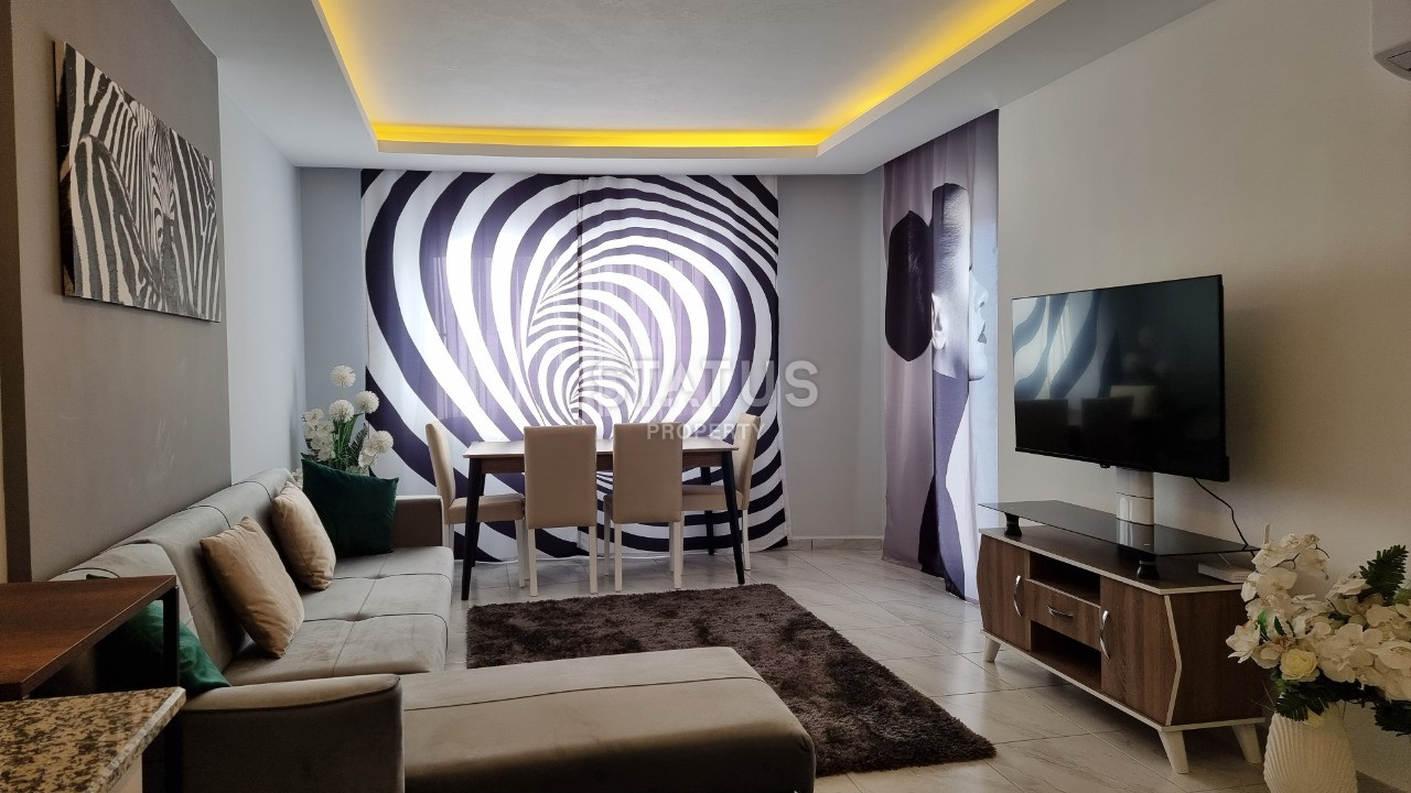 Cozy apartment 2+1 with a view of the sea and mountains of the Mahmutlar region. 100m2 фото 13