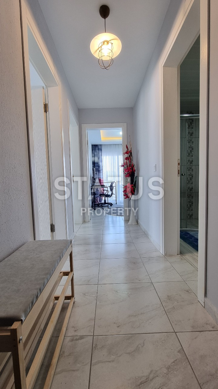 Cozy apartment 2+1 with a view of the sea and mountains of the Mahmutlar region. 100m2 фото 16