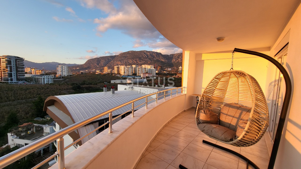 Cozy apartment 2+1 with a view of the sea and mountains of the Mahmutlar region. 100m2 фото 21