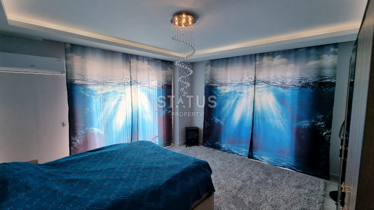 Cozy apartment 2+1 with a view of the sea and mountains of the Mahmutlar region. 100m2 фото 22