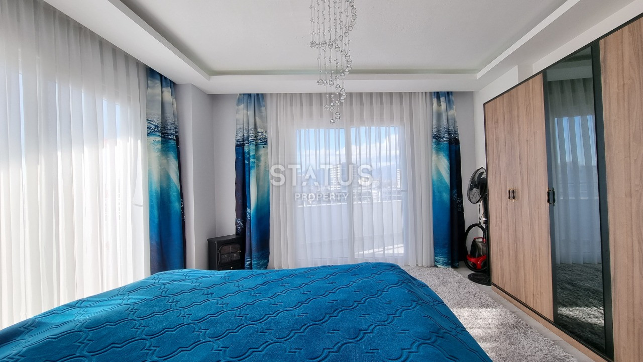 Cozy apartment 2+1 with a view of the sea and mountains of the Mahmutlar region. 100m2 фото 23