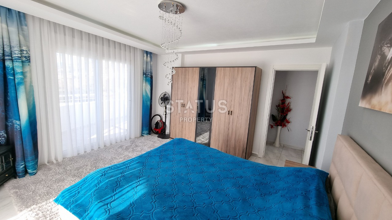 Cozy apartment 2+1 with a view of the sea and mountains of the Mahmutlar region. 100m2 фото 24