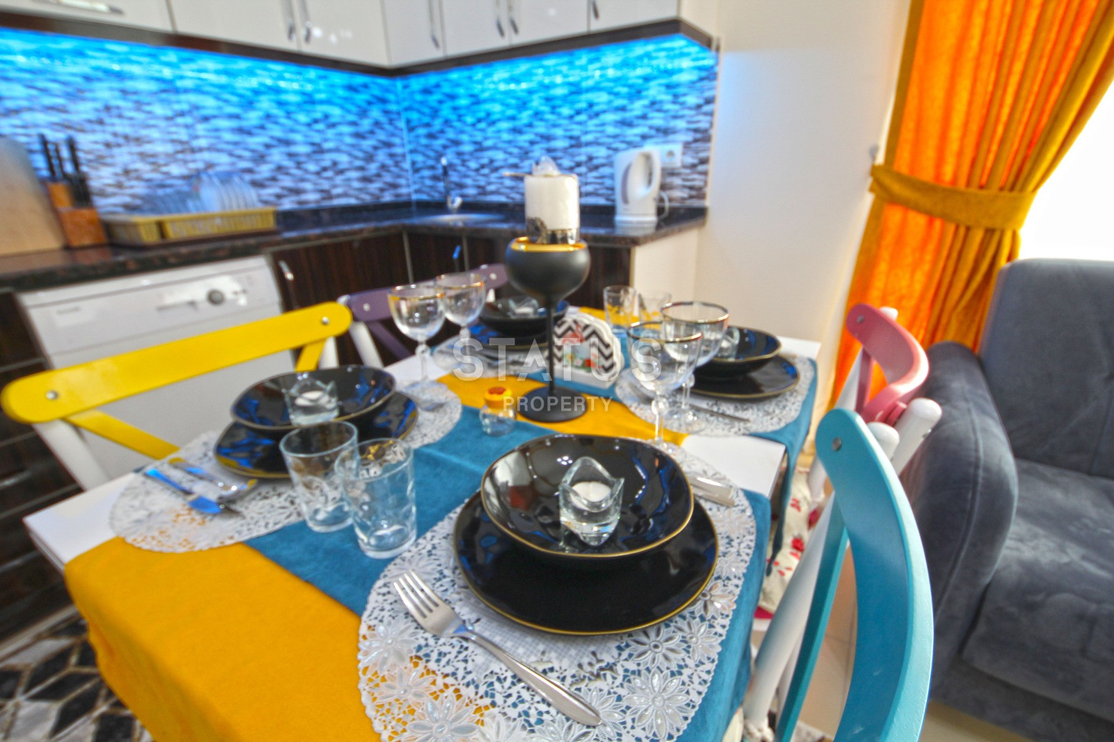 Трехкомнатная квартира с выгодной локацией р-он Махмутлар. 100м2 фото 3