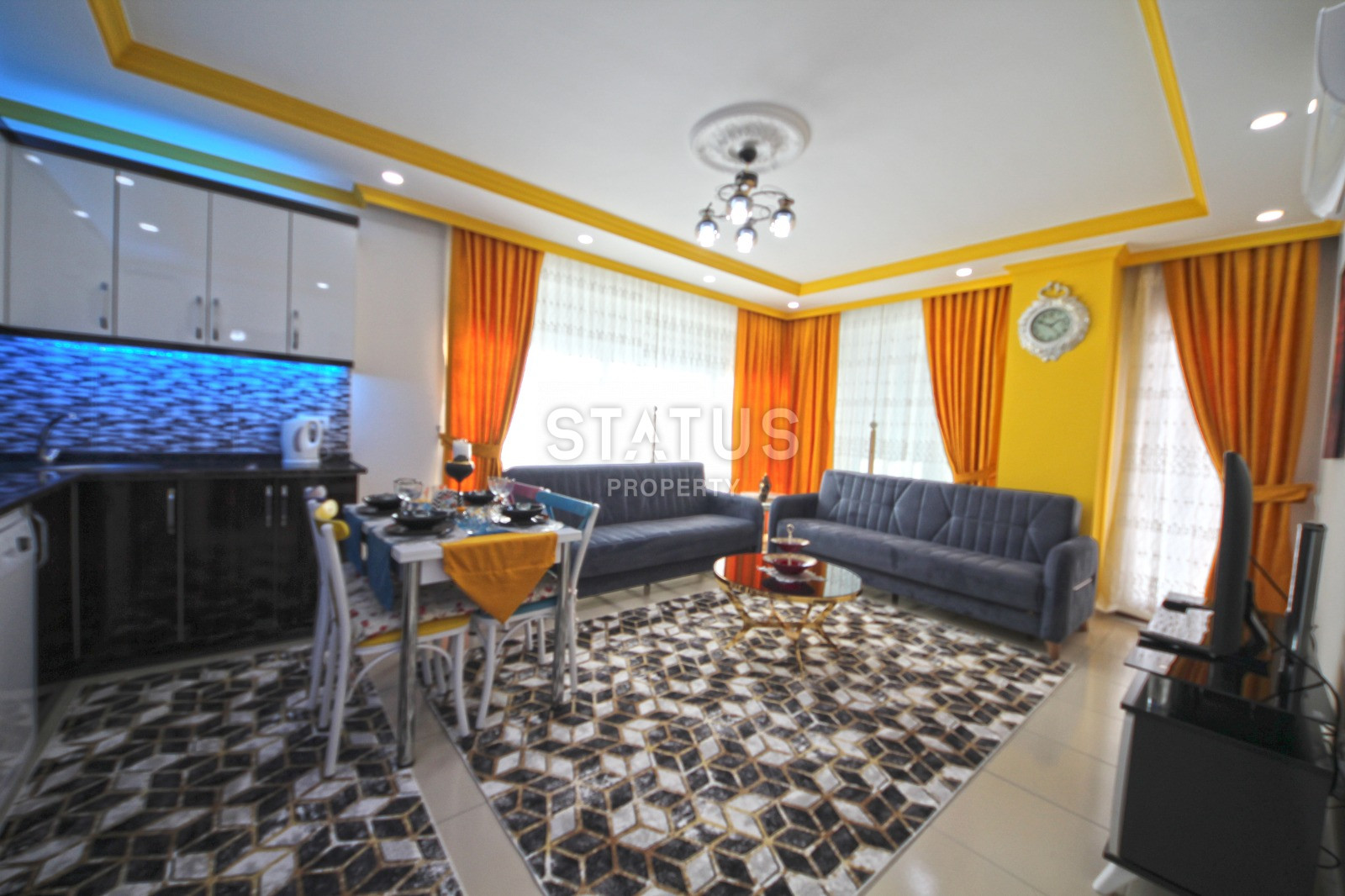 Трехкомнатная квартира с выгодной локацией р-он Махмутлар. 100м2 фото 6