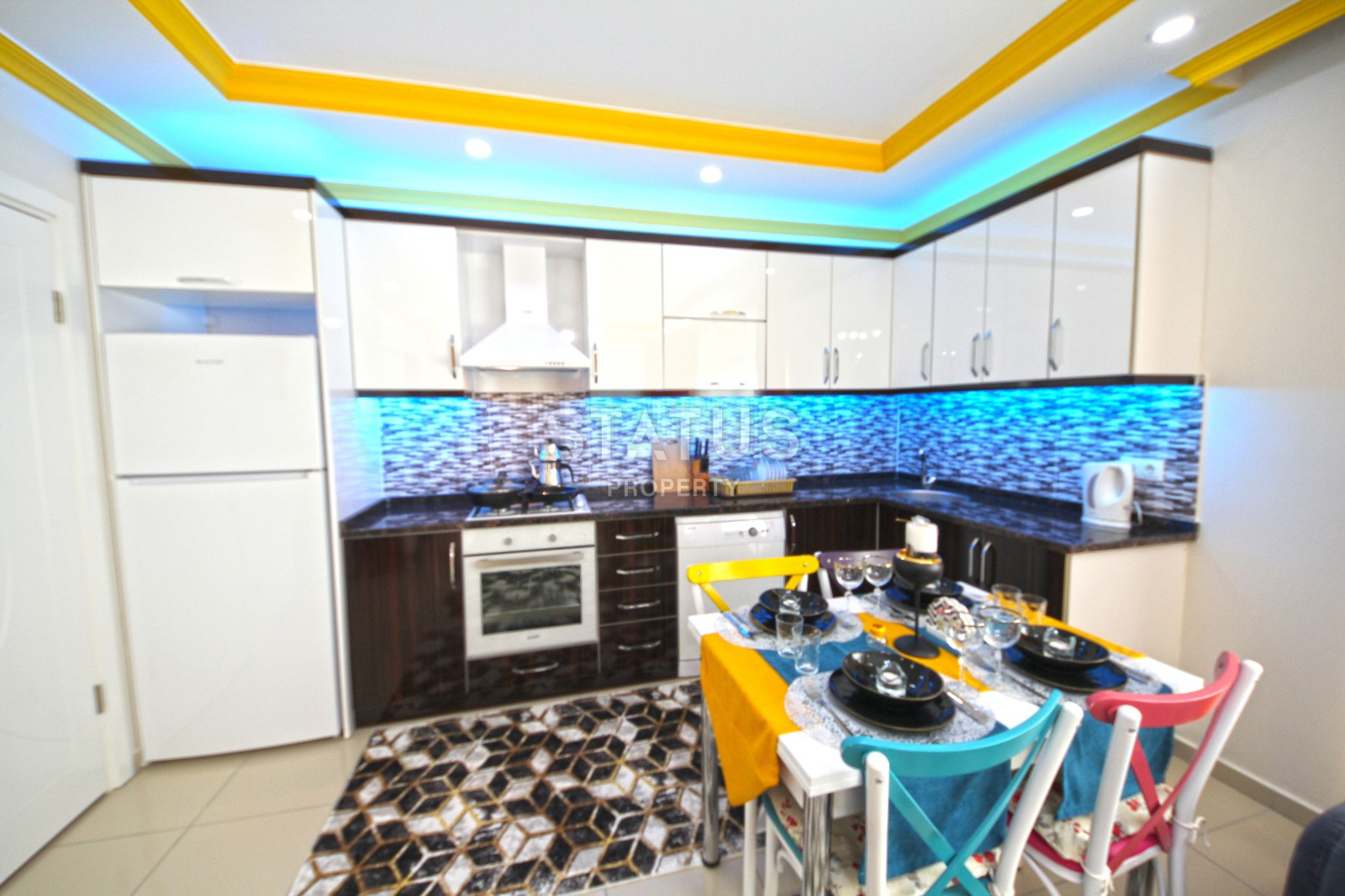 Трехкомнатная квартира с выгодной локацией р-он Махмутлар. 100м2 фото 23