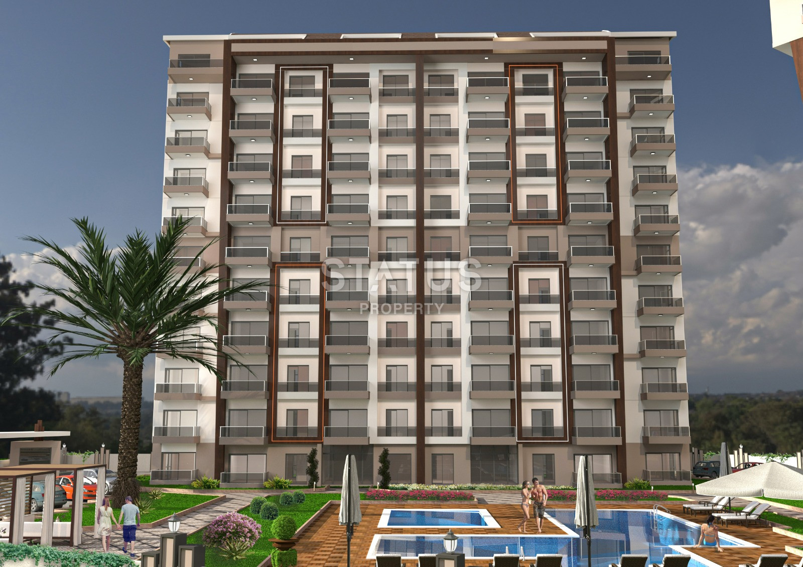 Новый инвестиционный проект в Газипаша для вас! 55м2, 100-122 м² фото 2