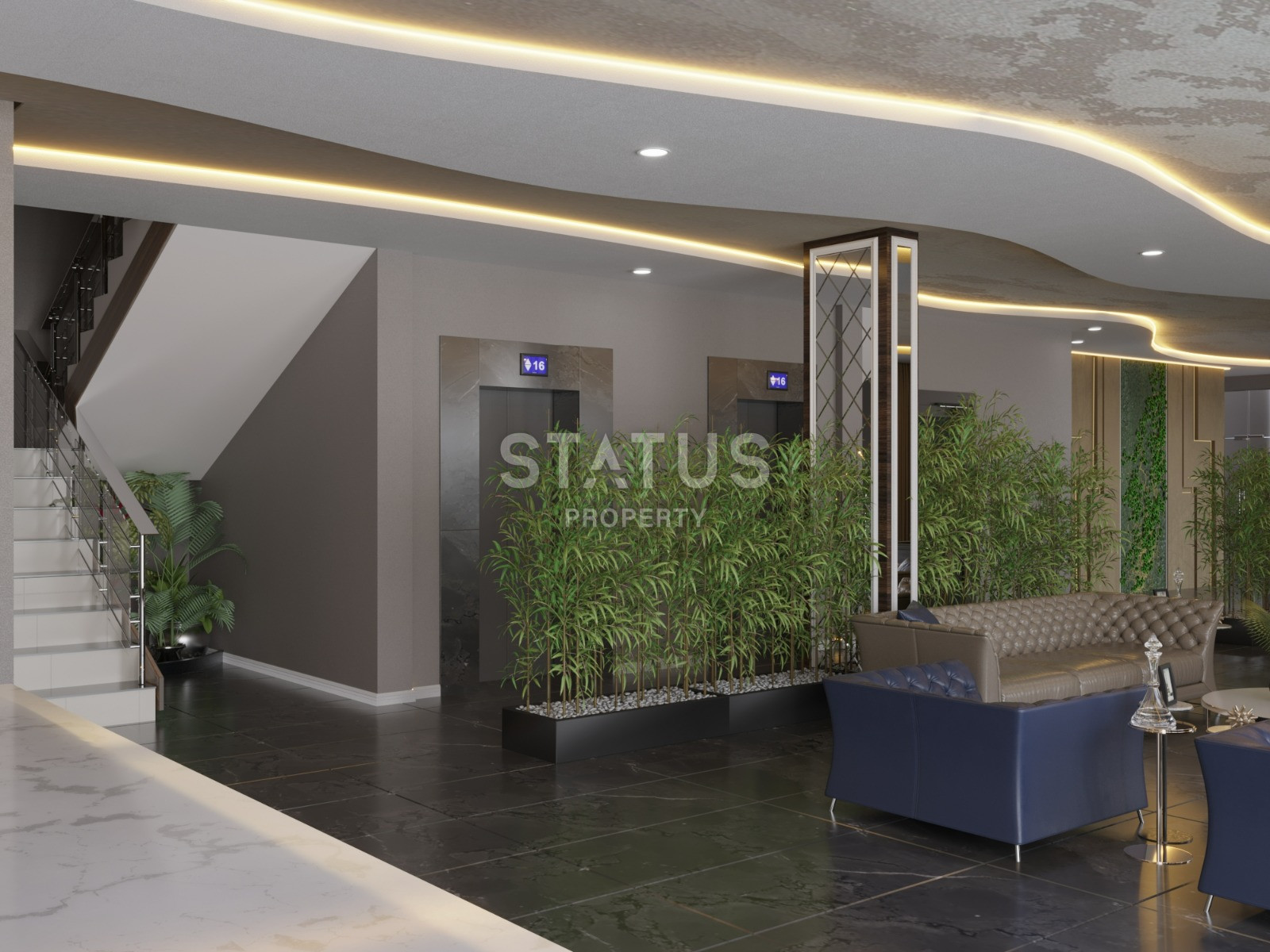 Новый инвестиционный проект в Газипаша для вас! 55м2, 100-122 м² фото 25