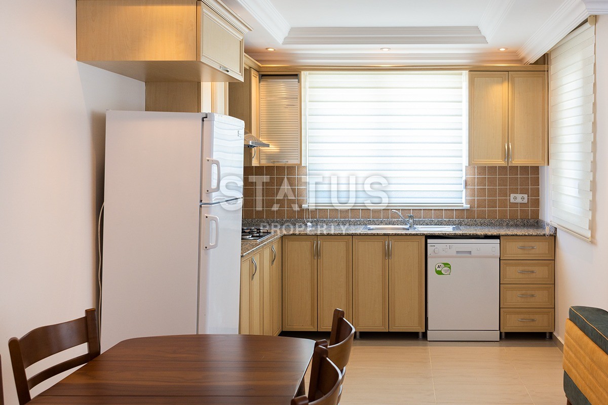 Меблированная квартира 2+1 в Махмутларе с боковым видом на море 115 кв.м. фото 11