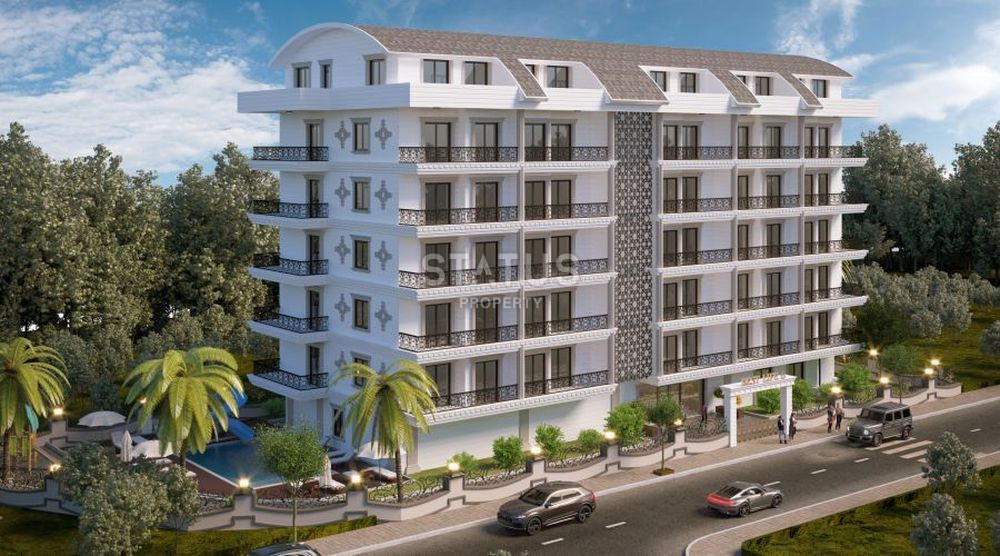 Новая квартира 1+1 в районе Махмутлар. 58м2 фото 1