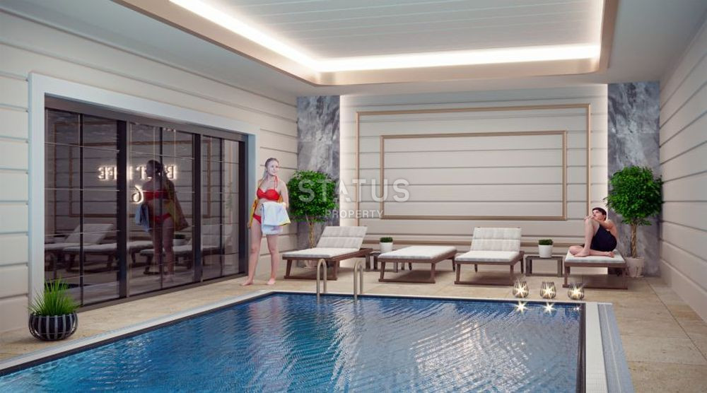 Новая квартира 1+1 в районе Махмутлар. 58м2 фото 12