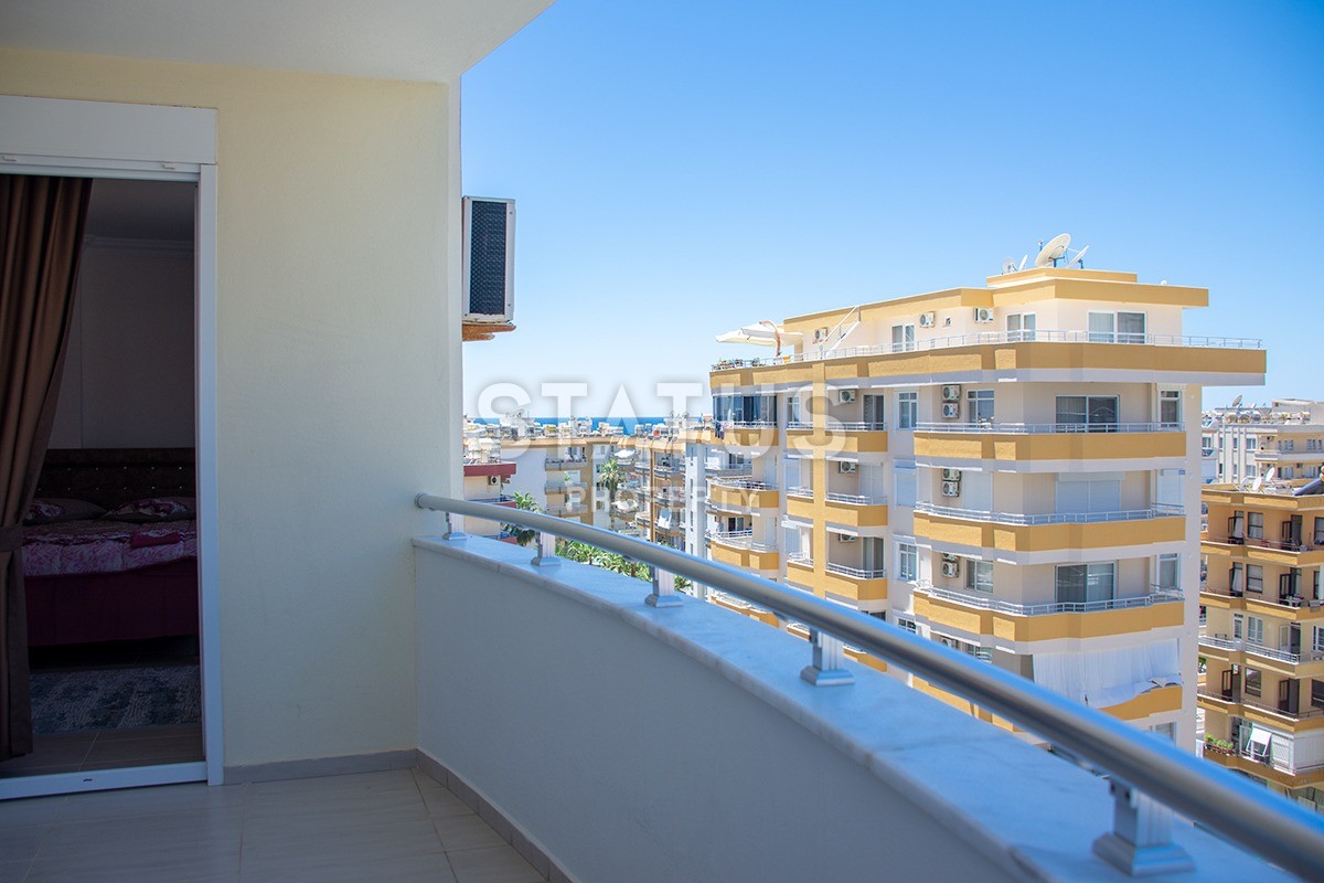 Меблированная квартира 2+1 в Махмутларе с боковым видом на море 115 кв.м. фото 14