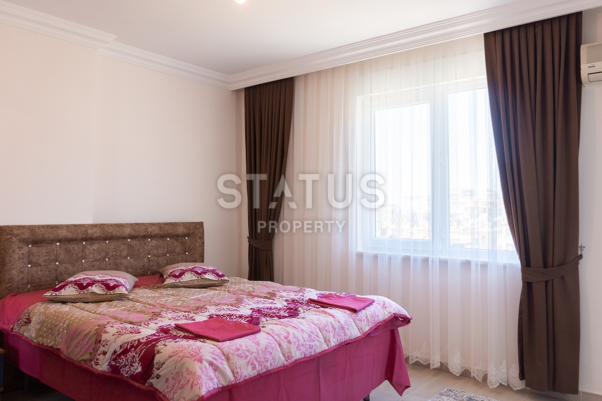 Меблированная квартира 2+1 в Махмутларе с боковым видом на море 115 кв.м. фото 18