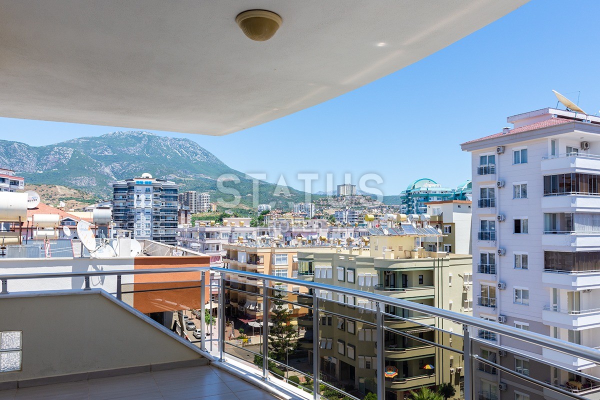 Меблированная квартира 2+1 в Махмутларе с боковым видом на море 115 кв.м. фото 22