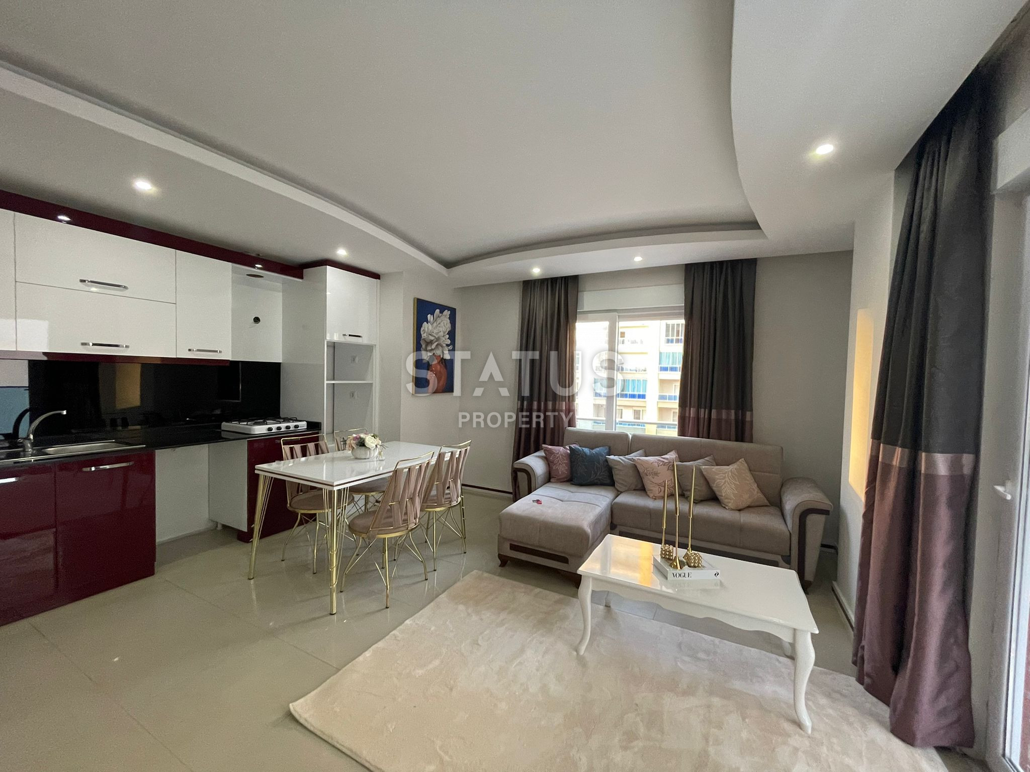 Меблированная просторная квартира в районе Махмутлар, 65м2 фото 16