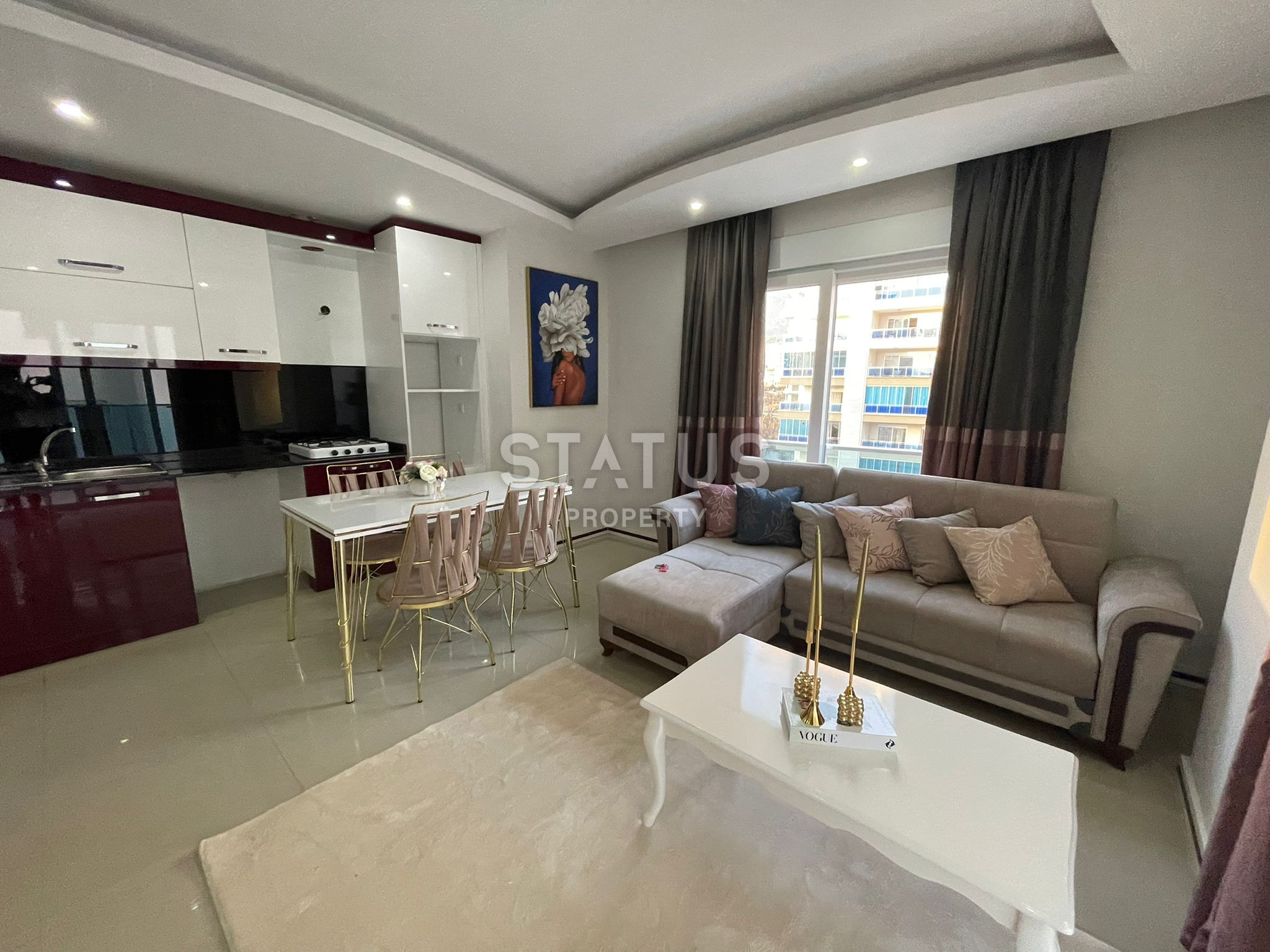 Меблированная просторная квартира в районе Махмутлар, 65м2 фото 25