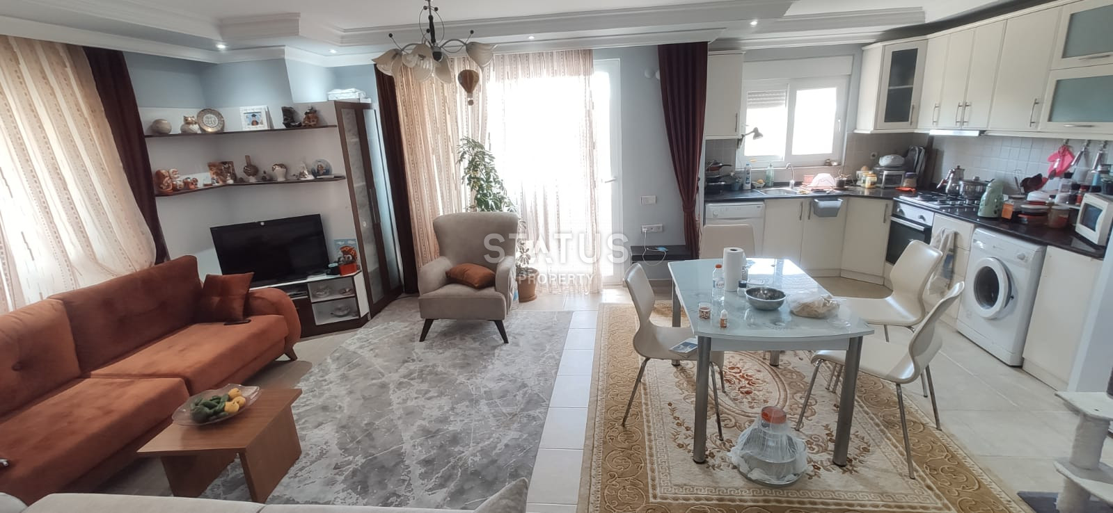 Просторная меблированная квартира в Махмутларе, 125м2 фото 3