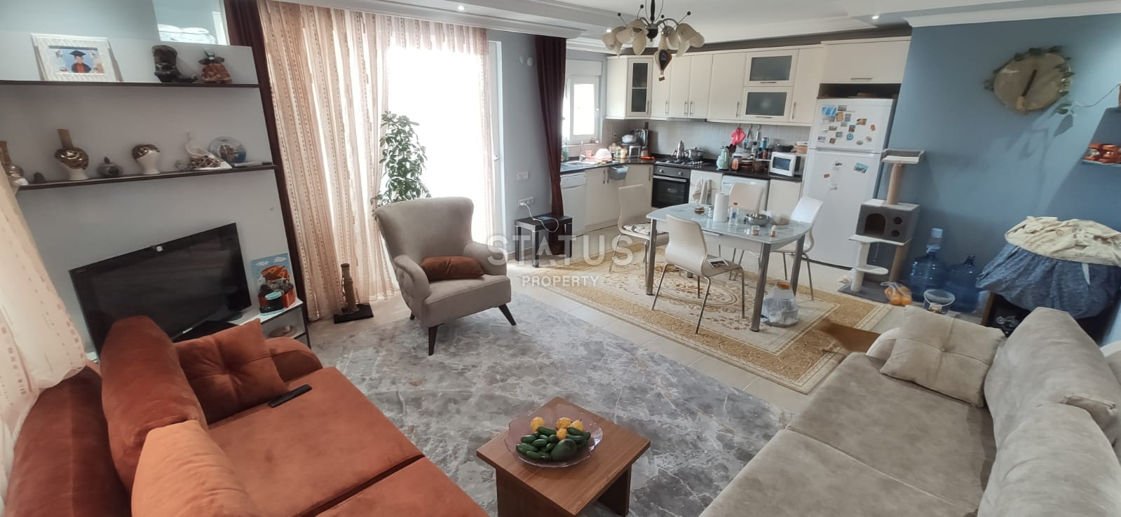 Просторная меблированная квартира в Махмутларе, 125м2 фото 13