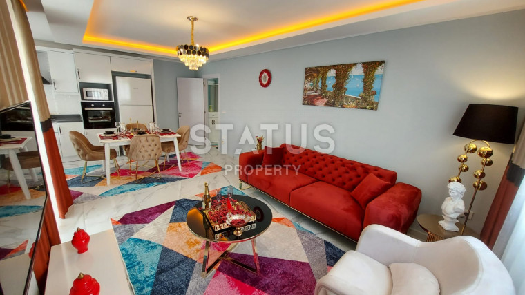 Меблированная квартира 2+1 в 300м от моря, 100м2 фото 1