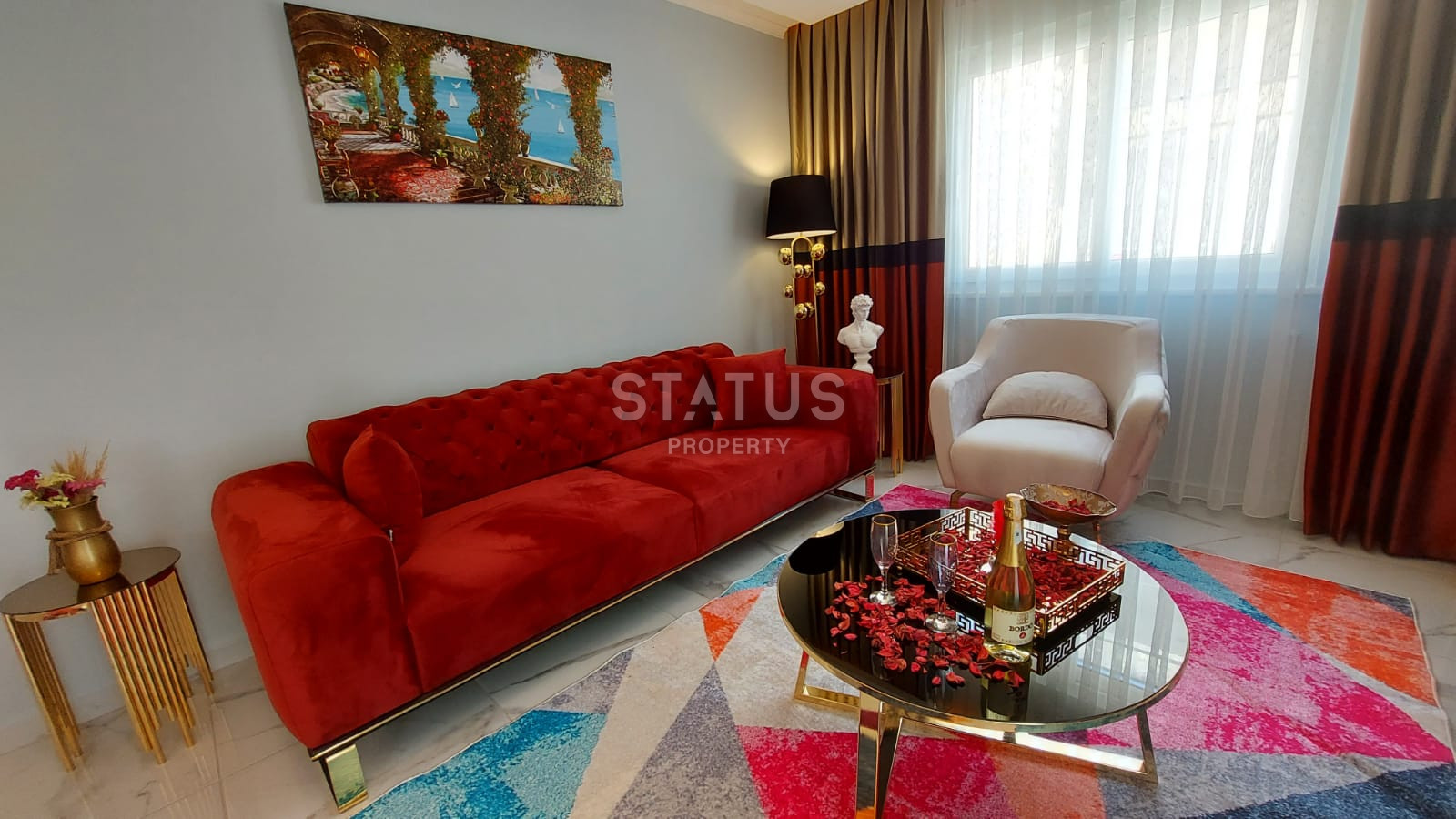 Меблированная квартира 2+1 в 300м от моря, 100м2 фото 2