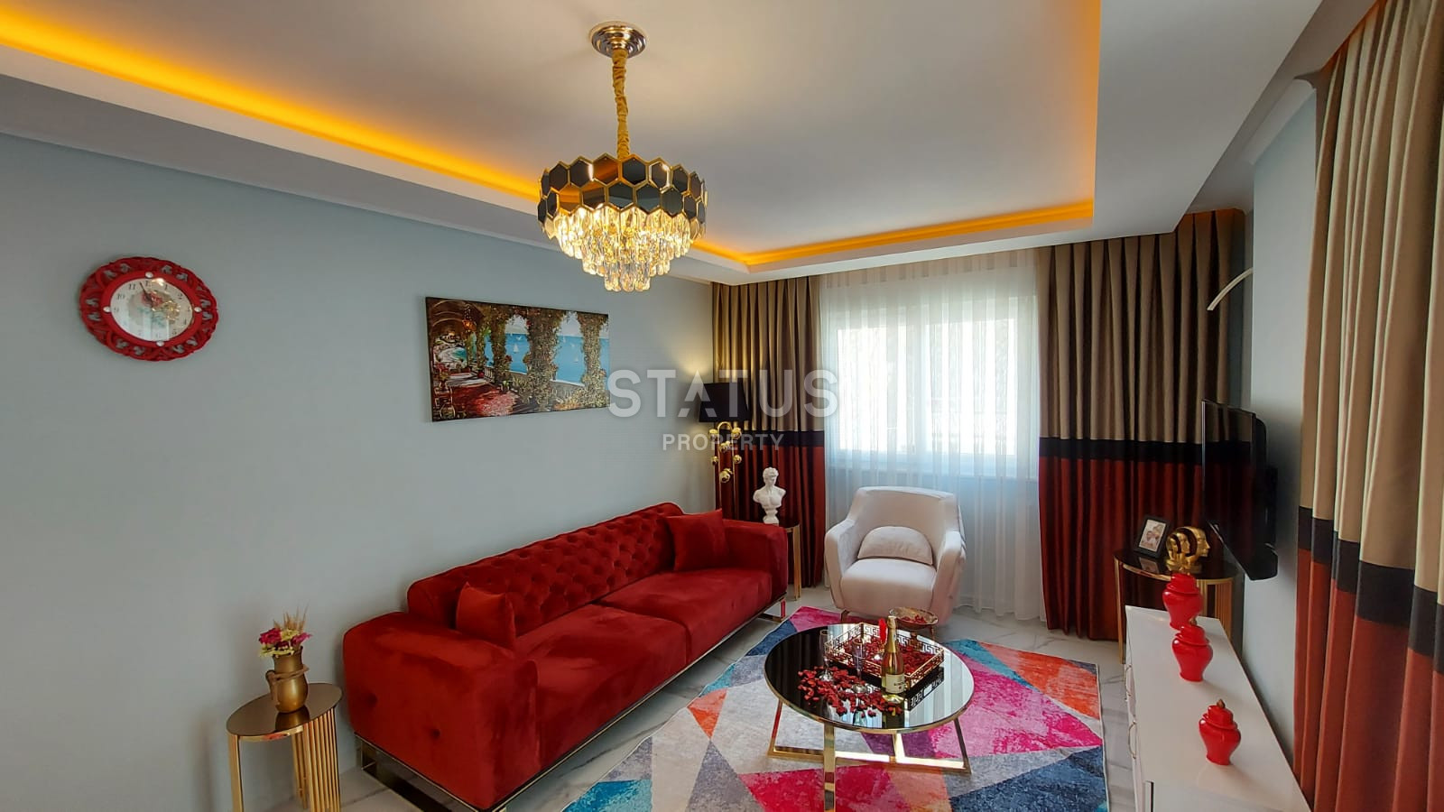 Меблированная квартира 2+1 в 300м от моря, 100м2 фото 3