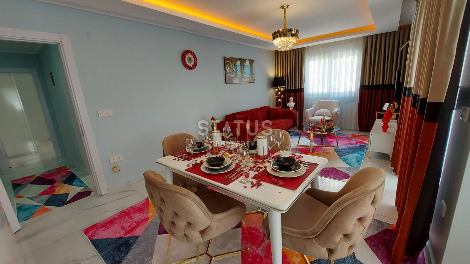 Меблированная квартира 2+1 в 300м от моря, 100м2 фото 9