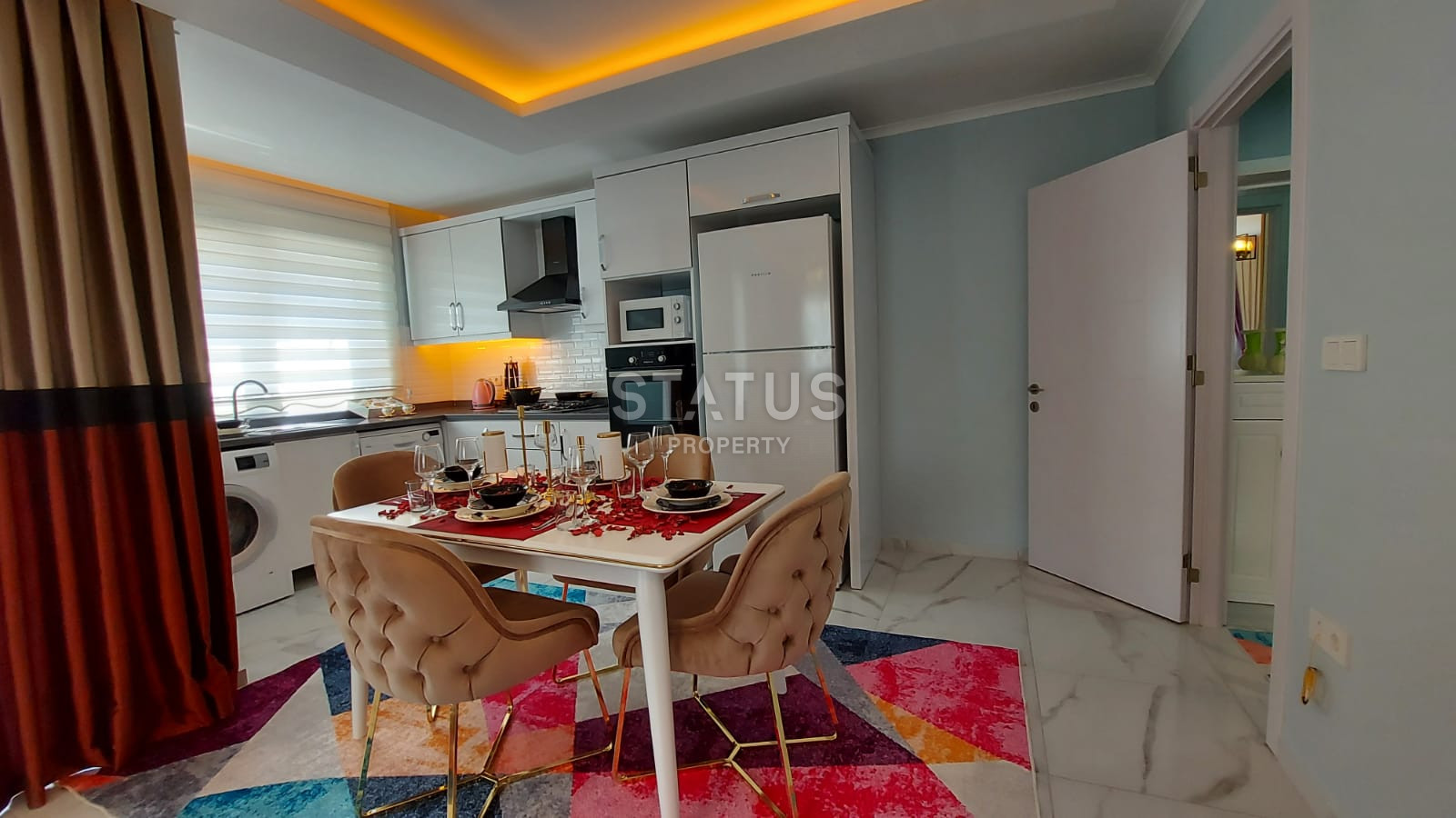 Меблированная квартира 2+1 в 300м от моря, 100м2 фото 10