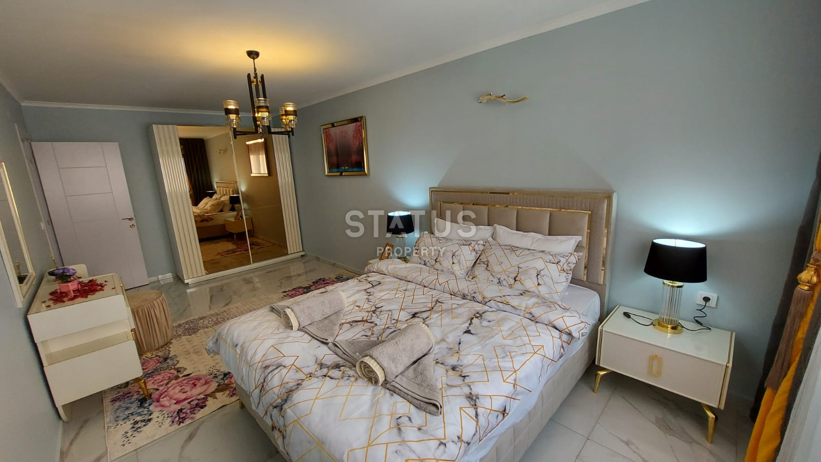 Меблированная квартира 2+1 в 300м от моря, 100м2 фото 15