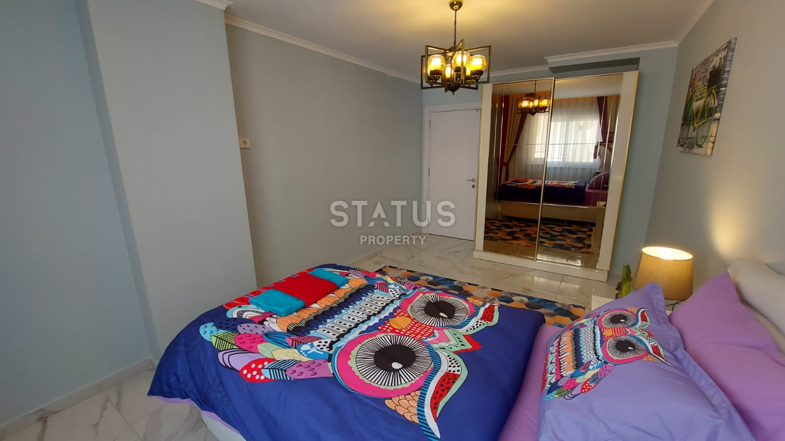 Меблированная квартира 2+1 в 300м от моря, 100м2 фото 19